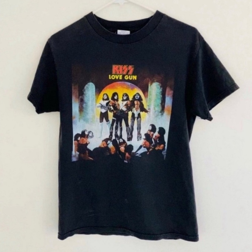 Vintage Wonderland KISS 2001 Love Gun Tee Small